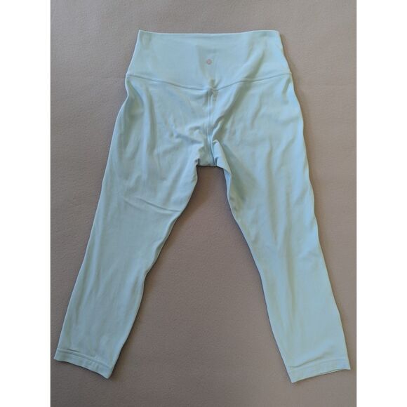 Light Blue Lululemon Align HR 23" Crop Leggings - Picture 4 of 8